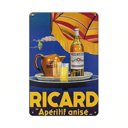 Plaque murale vintage - , métal