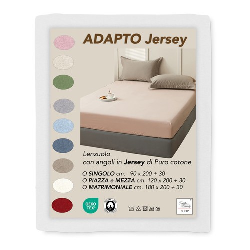 Draps housses jersey - jersey, adapto