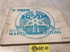 Yamaha RD50M RD50 M RD 50 2E0 2E1 2E2 2E3 technique workshop service Manuel