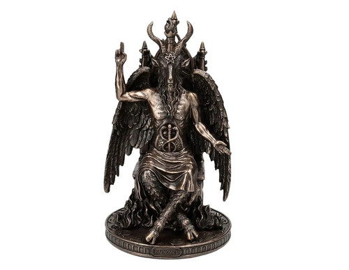 Baphomet satan avec tête - avec, la