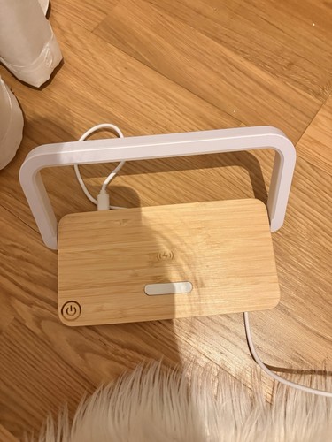Chargeur induction bois - chargeur,