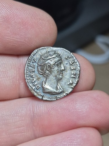 166 denier faustine avgvsta - denier,