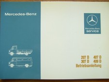 TN - OM 616 / 617 207 307 407 409 D Owners Manual Manual Mercedes-Benz