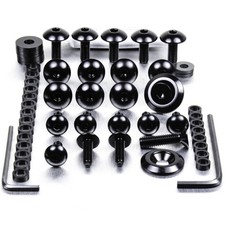 Kit visserie carenage en aluminium XTZ750 Super Tenere 89-96 Noir