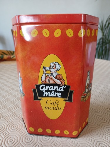 Boîte ancienne café - boîte,