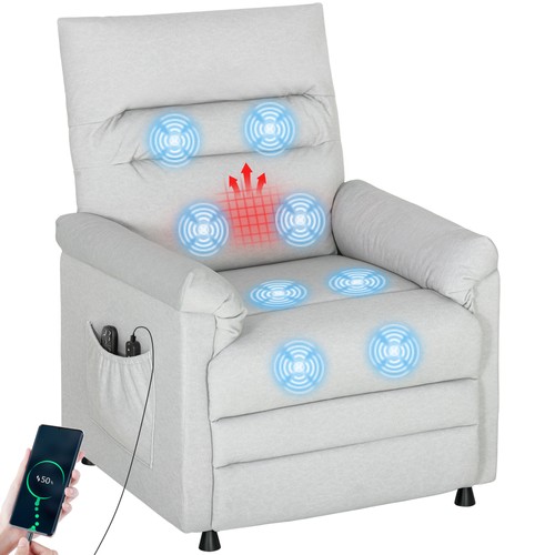 Homcom fauteuil relax - fauteuil,