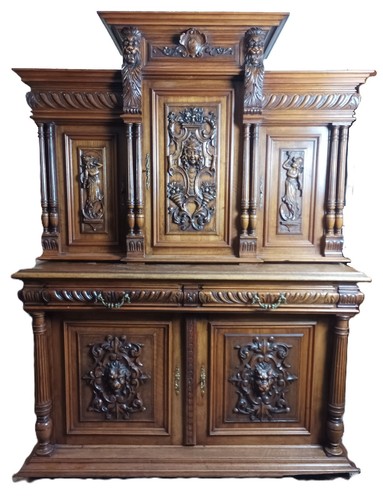 Buffet renaissance deux corps - buffet,