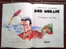 ATTANASIO - BOB MORANE T.1 : L'OISEAU DE FEU - Dedicacé - E.O. Lefrancq 1989