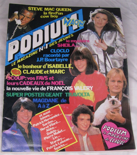 Magazine podium claude - podium,