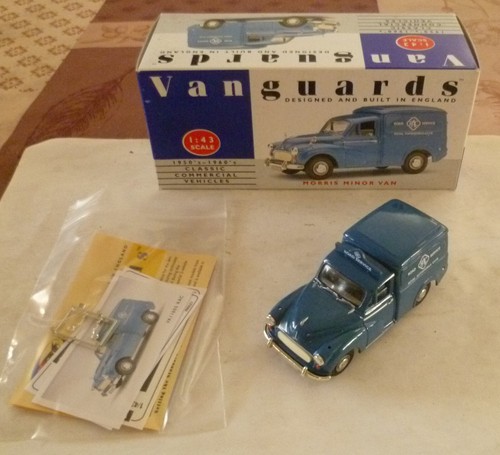 Vanguards morris minor van - morris,