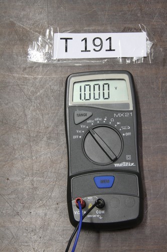 Metrix mx21 multimeter 1 - multimeter, 3.1/2