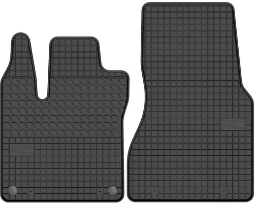 Tapis avant caoutchouc - avant, en