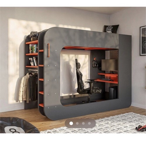 Vente unique lit mezzanine - vente-unique,