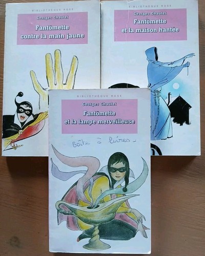 Lot livres fantomette - 3,