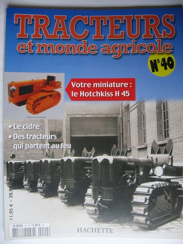 Fascicule tracteurs et - 40,