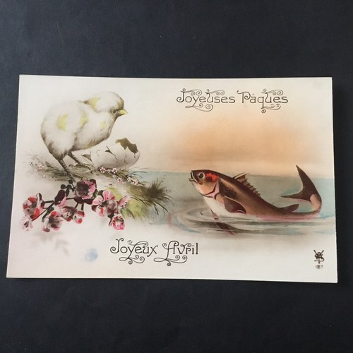 Cpa 1er avril poisson - cpa,