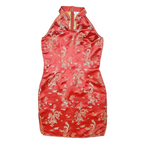 Tang robe cheongsam soie - cheongsam,