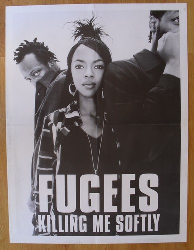 Fugees affiche poster ancienne - fugees,