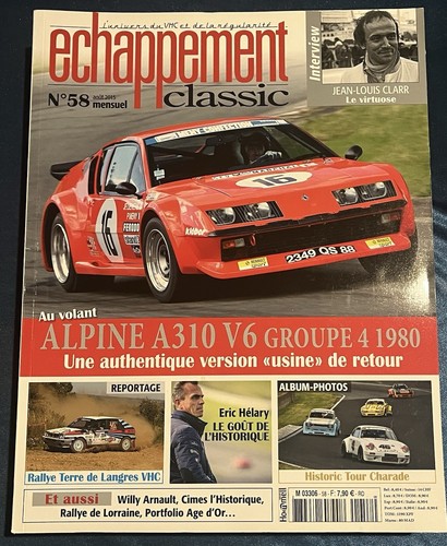échappement classic août - classic, 58