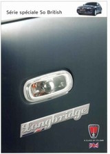 Catalogue Brochure Rover 75 Longbridge, 12/2004 Belgique en français