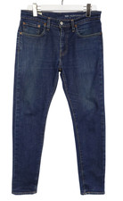 Levi's Lot 519 Premium Big E Hommes Jeans W31/L30 Bleu Conique Tendue Zip Fly