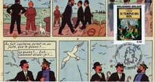 FDC BELGIQUE "100 ans Hergé -