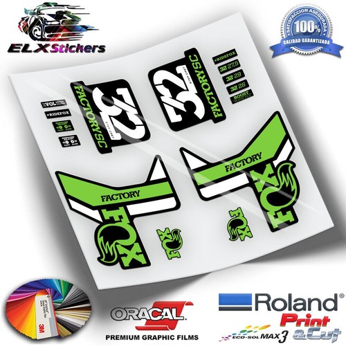 Autocollants fourche fox 32 - autocollants,