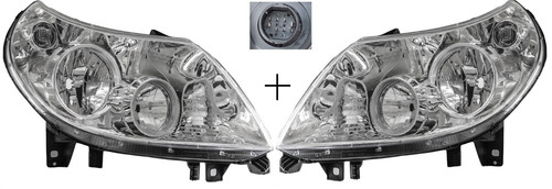 Phare avant gauche droite h1 - +,