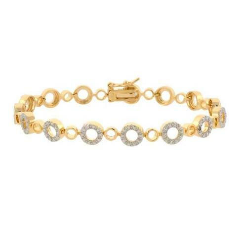 18k sur argent diamant - or,