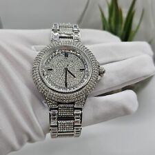 MICHAEL KORS MK5869 WOMEN'S WATCH SILVER STRAP SILVER DIAL SILVER CASE