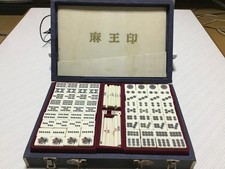 Mahjong tiles back bamboo detiles