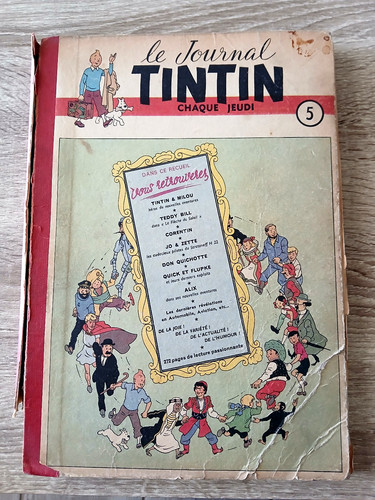 Journal tintin n 5 - le,