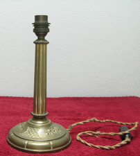 Ancien Pied de Lampe en Laiton