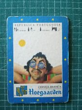 vq280 Hoegaarden Portugal Bock Beer Advertising Postcard Format