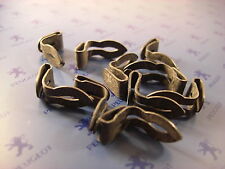 10 agrafes métalliques de panneau de porte pour Peugeot 203 403 204 304 404 504