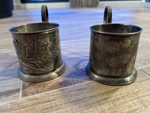 Porte verre soviétique ex - porte-verre, (ex