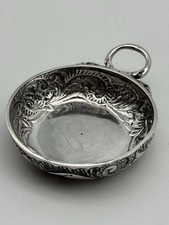 ANGERS: Beau tastevin tasse a vin en argent XVIII 18 eme J Martineau 1732