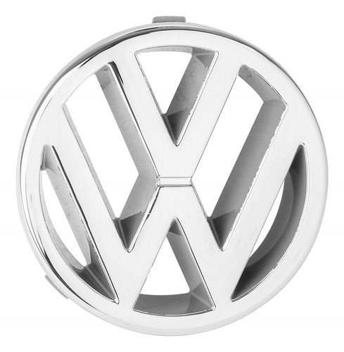 Logo 95mm chromé - vw, de