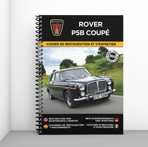 Rover p5b coupé cahier de - rover,
