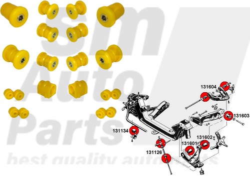 Kit silentblocs suspension - silentblocs, de
