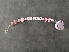 Attache tétine personnalisé 