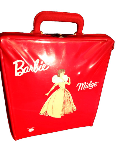 Barbie vtg doll case - vtg,