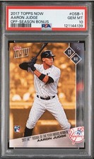 2017 Topps Now Aaron Judge RC Award Winner Bonus Rookie #OSB-1 Yankees PSA 10