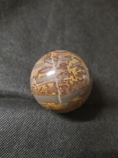 Jasper Bamboo 50mm Natural Stone Sphere Ball Ref F674