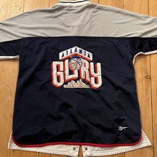 Rare Vintage Reebok ABL Atlanta Glory Warm Up Jersey Large Pre WNBA