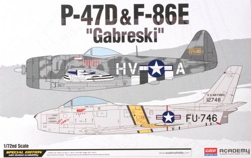 Academy 47d f 86e - 1:72, f-86e