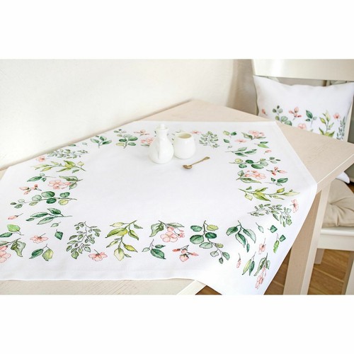 Kit nappe à broder - nappe,
