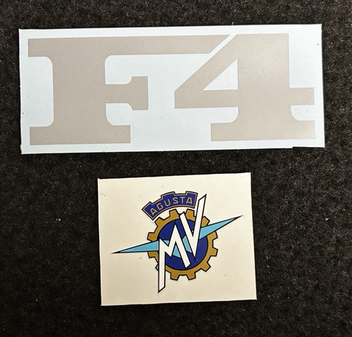 Agusta rear cowl decals - agusta, f4