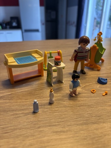 Playmobil chambre bebe - bebe, ref