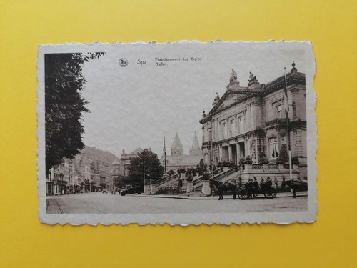 Cpa belgique spa bains - cpa,